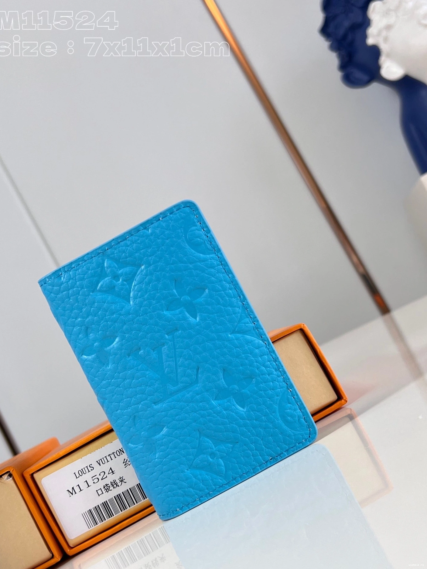WIS LOUIS cm Pocket VUITTON Organizer-7.5*11.1*1 0811